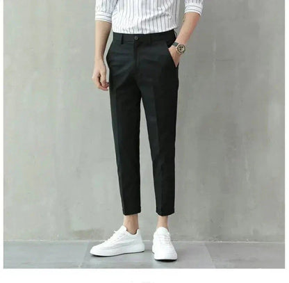 Herren Slim-Fit-Hose Elegant Zeitlos