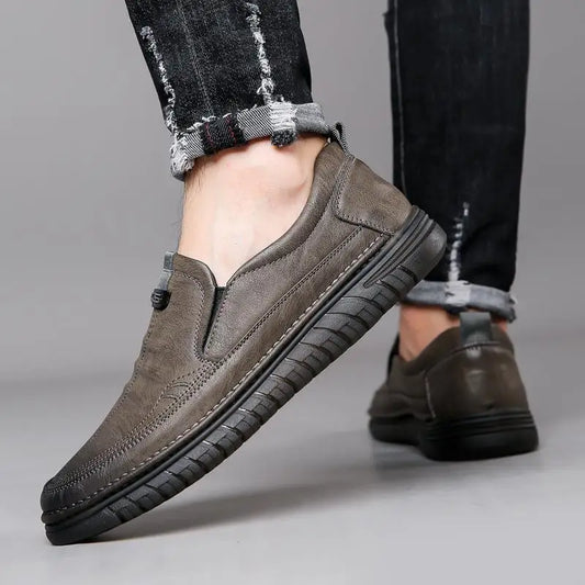 Herrenschuhe Leder Handgemacht Traditionell Deutsch - Norvielle