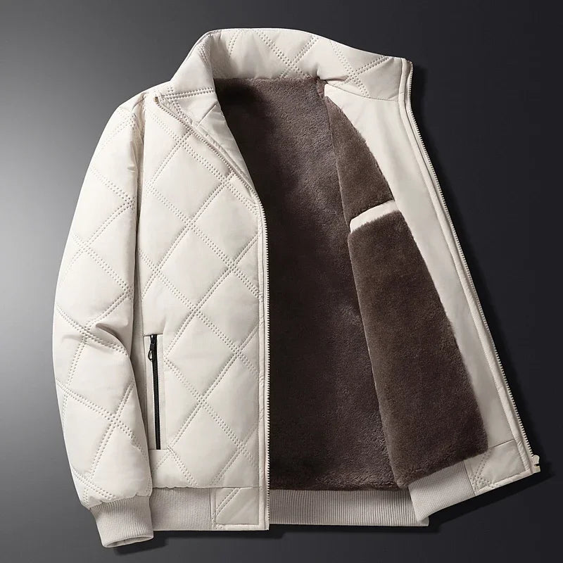 Herren Fleecejacke Warme Winterjacke
