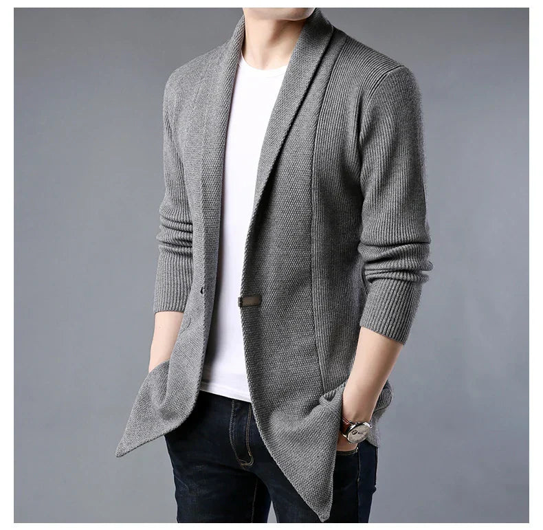 Herren Strickjacke Weiche Wolle Bequem - Norvielle