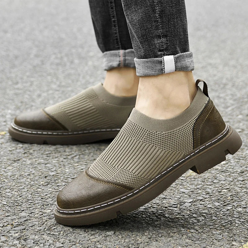 Herren Alltagsschuhe Bequem Leder