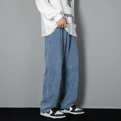 Herren Relaxed Fit Jeans Weitbein