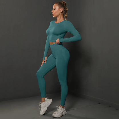Damen Sportset Nahtlos Komfortabel