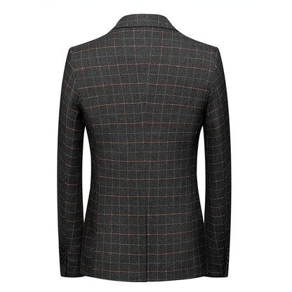 er Karo Blazer Slim Fit Modern