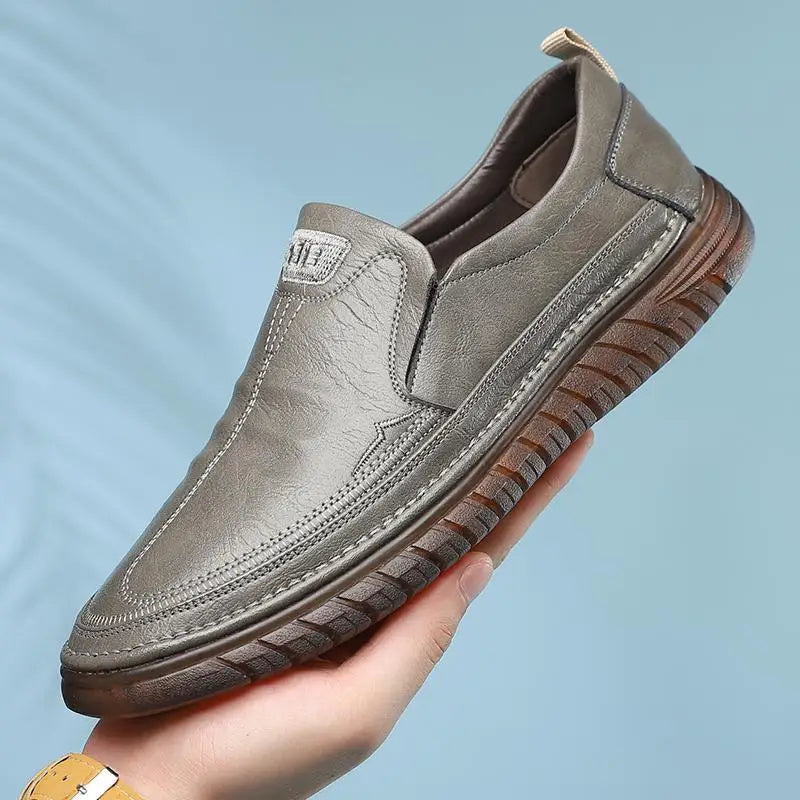 Herrenschuhe Leder Handgemacht Traditionell Deutsch