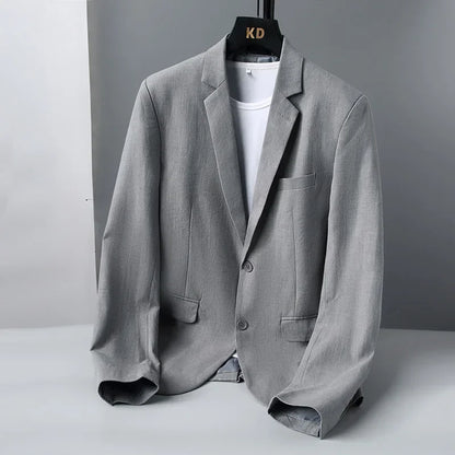 Herren Leinenblazer Elegant Slim Fit