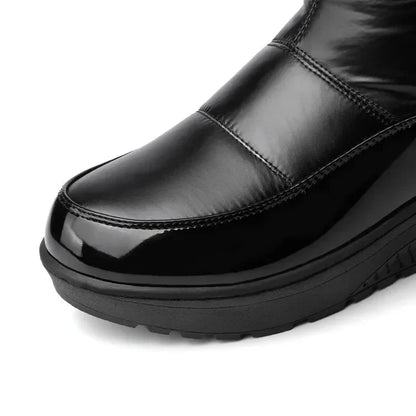 Damen Overknee Stiefel Gefüttert Warm