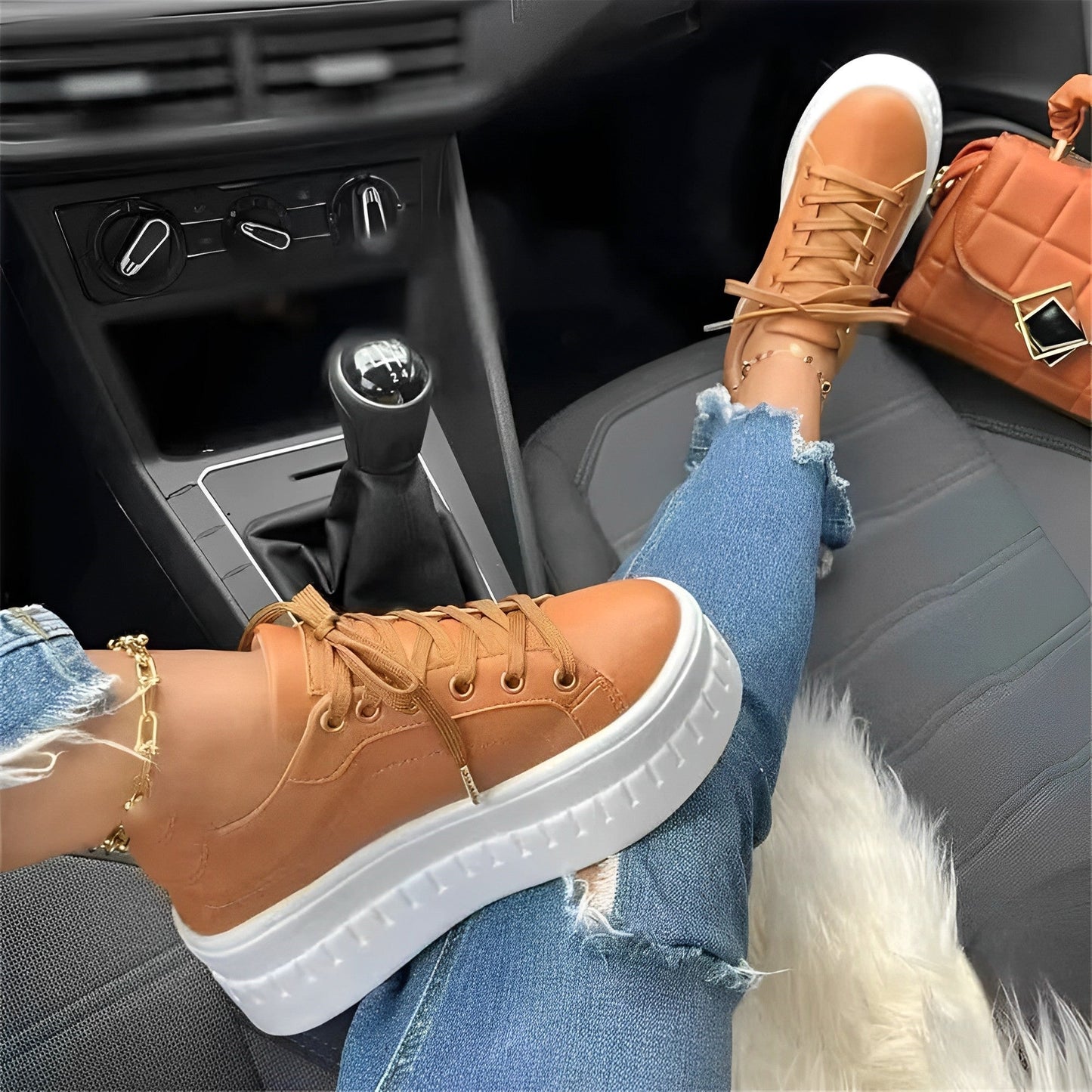 Große Laufschuhe Bequem Dämpfung Sneaker Schwarz - Norvielle