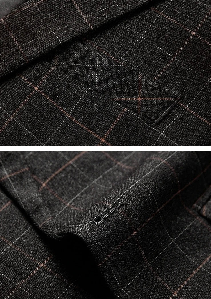 er Karo Blazer Slim Fit Modern