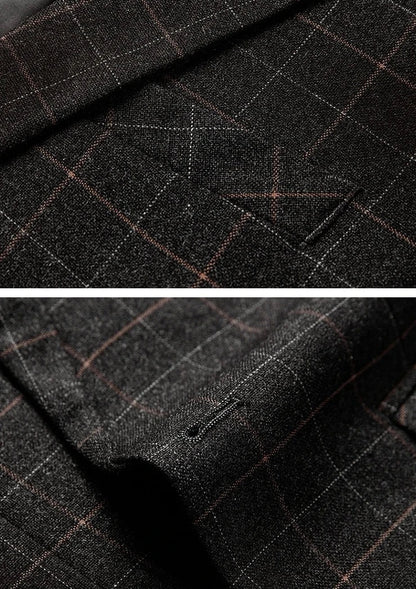 er Karo Blazer Slim Fit Modern