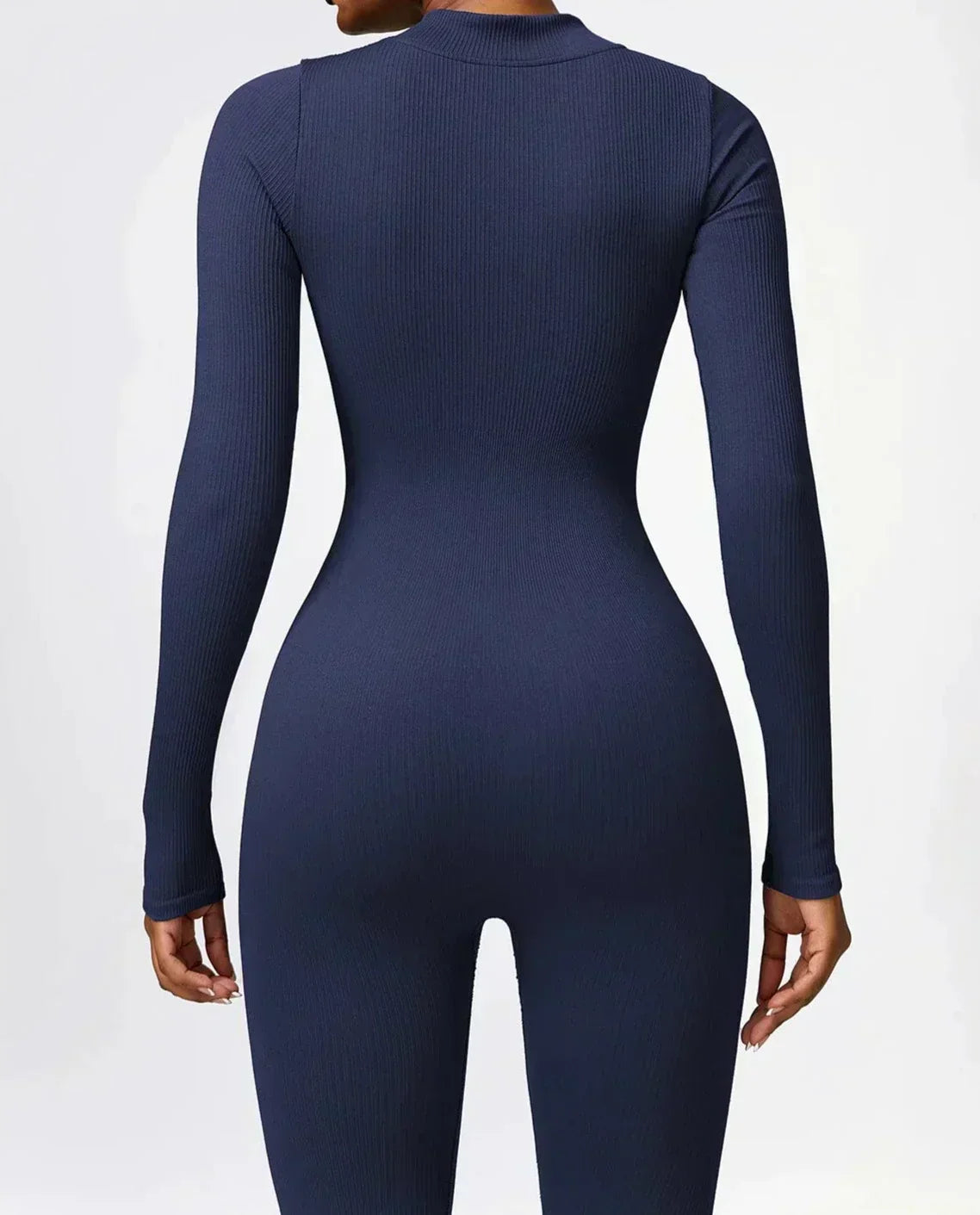 Damen Sportanzug Stretch Jumpsuit Aktiv