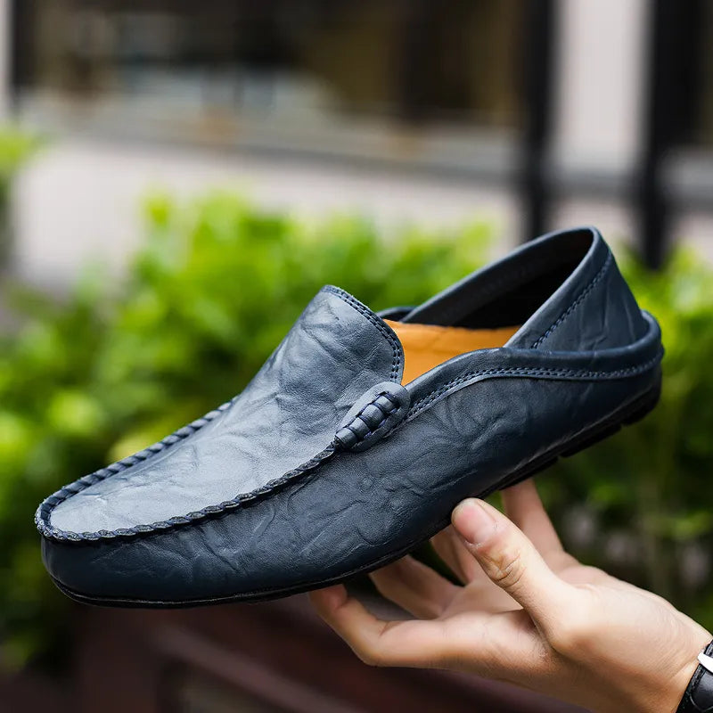 Herren Lederloafer Echtleder Qualität