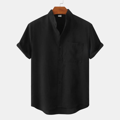 Herren Leinenhemd Sommerlang