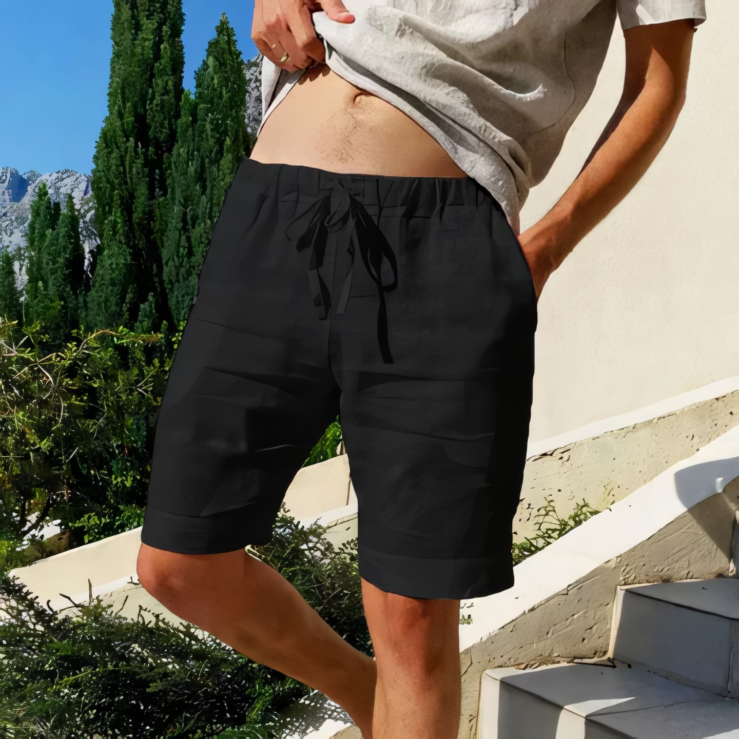 Herren Kurzhose Sommer Bequem