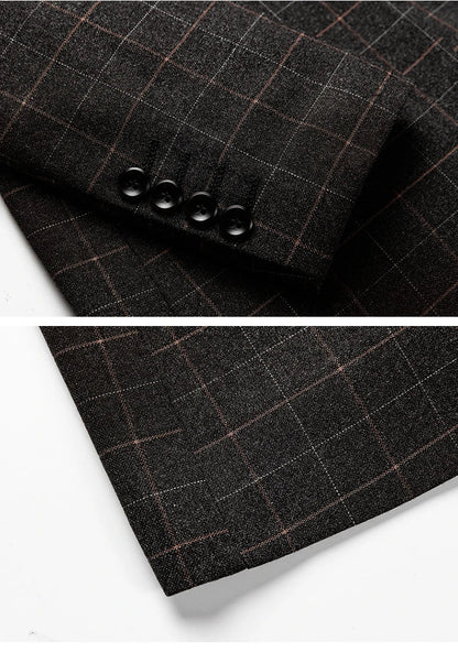 er Karo Blazer Slim Fit Modern