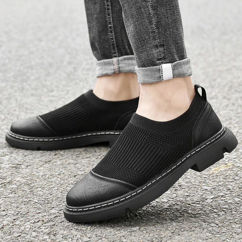 Herren Alltagsschuhe Bequem Leder