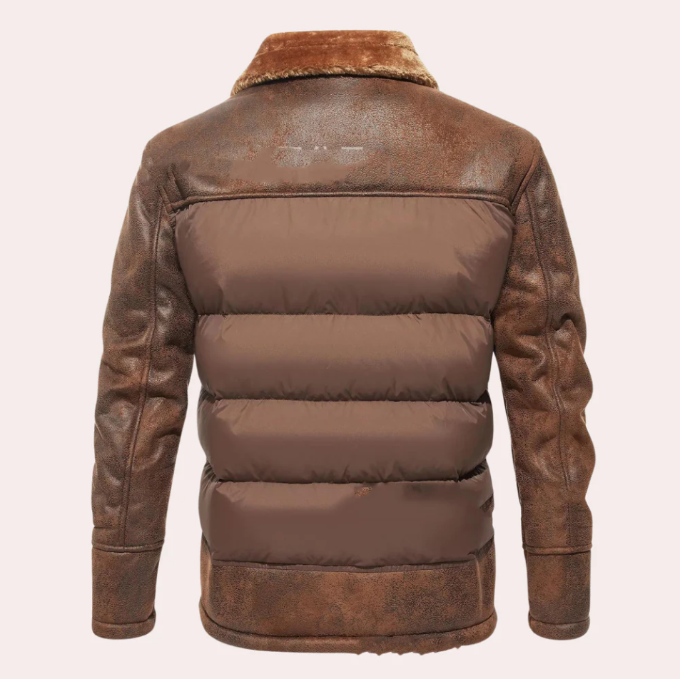 Herren Winterjacke Wasserdicht Warm Kuschelig