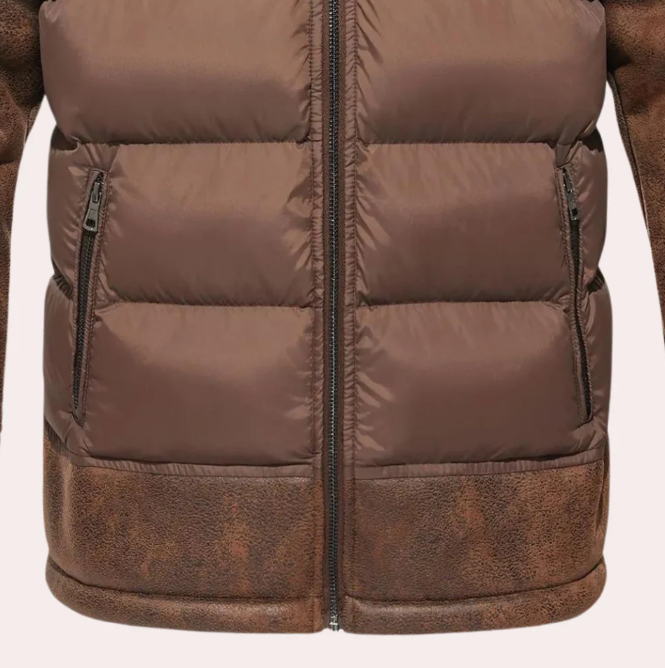 Herren Winterjacke Wasserdicht Warm Kuschelig