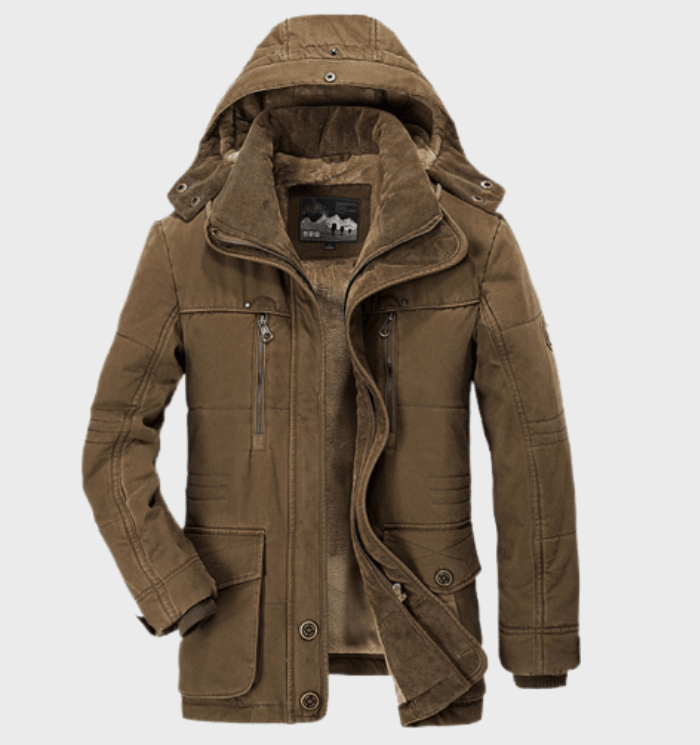 Herren Winterjacke Wasserdicht Atmungsaktiv Warm