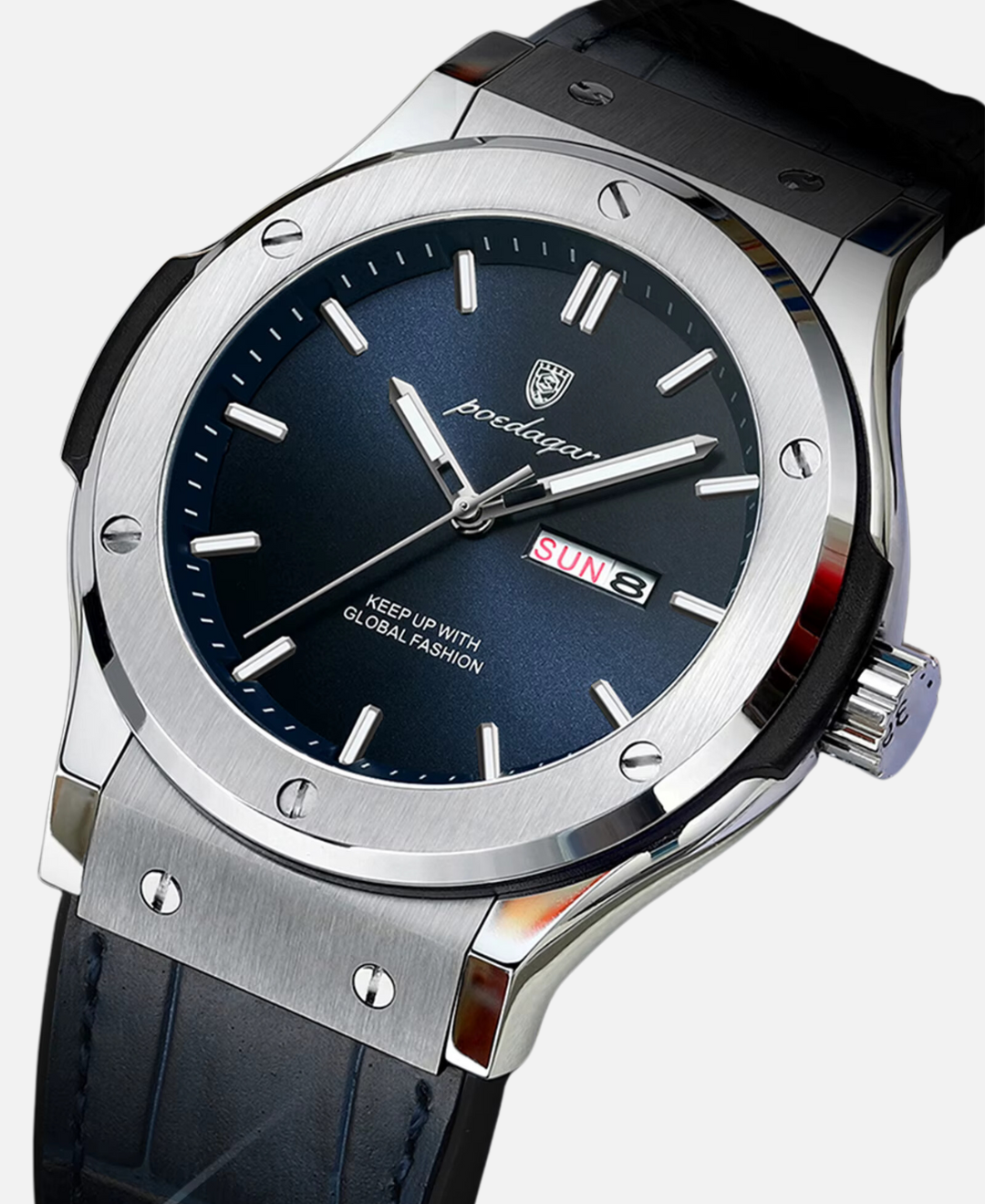 Herrenuhr Klassisch Leder Armband Elegantes Design