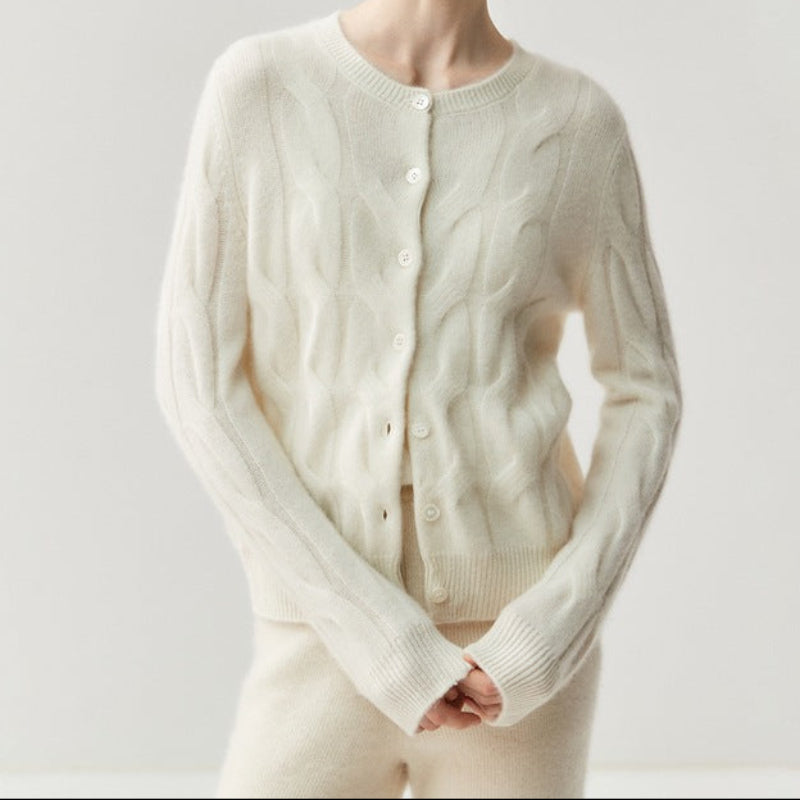 Weicher Damen Cashmere Cardigan - Norvielle