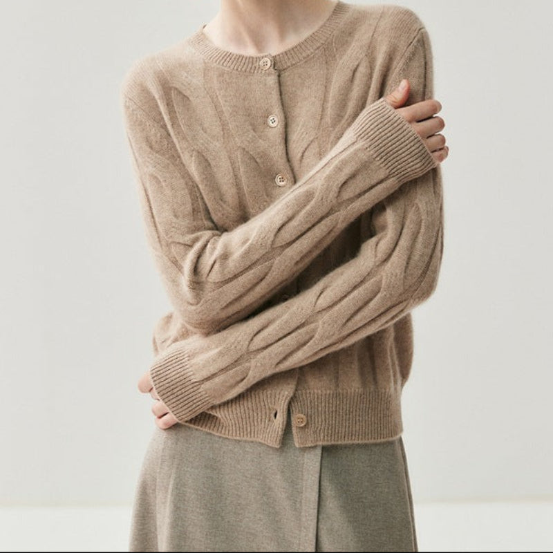 Weicher Damen Cashmere Cardigan