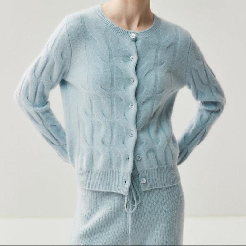 Weicher Damen Cashmere Cardigan