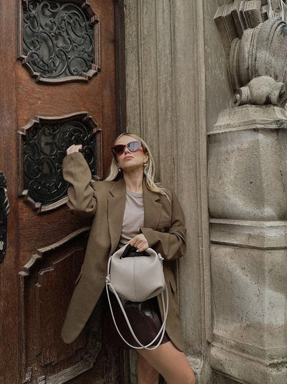 Damen-Tasche Kunstleder Modern