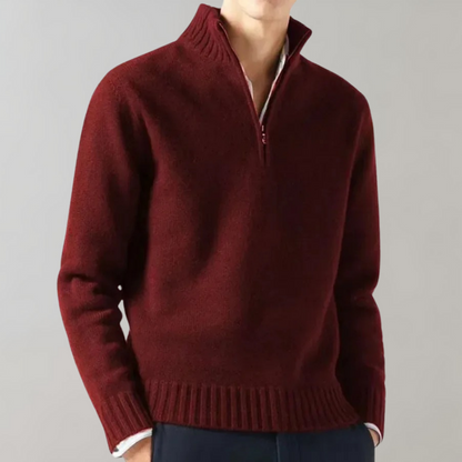 Herren Sweater Baumwolle Elegant Größe