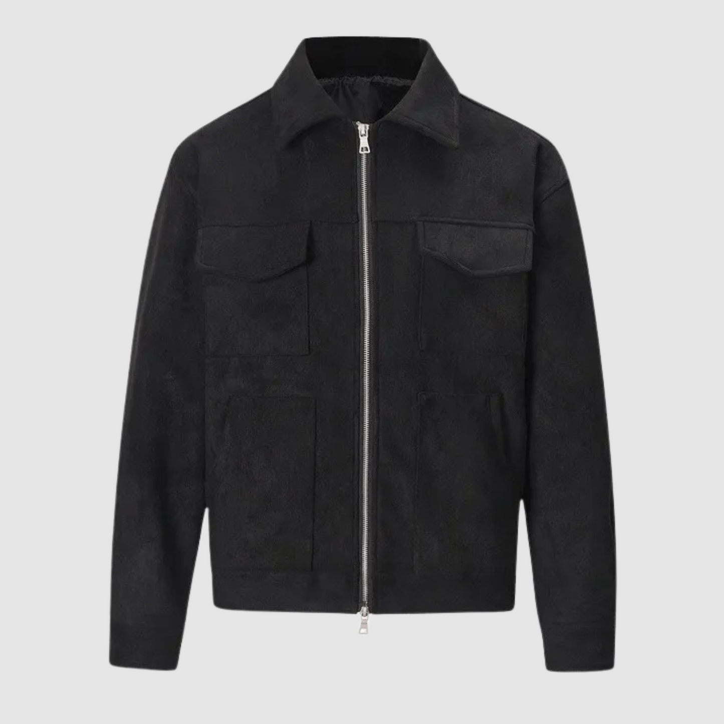 Damen Lederjacke Klassisch Wildleder