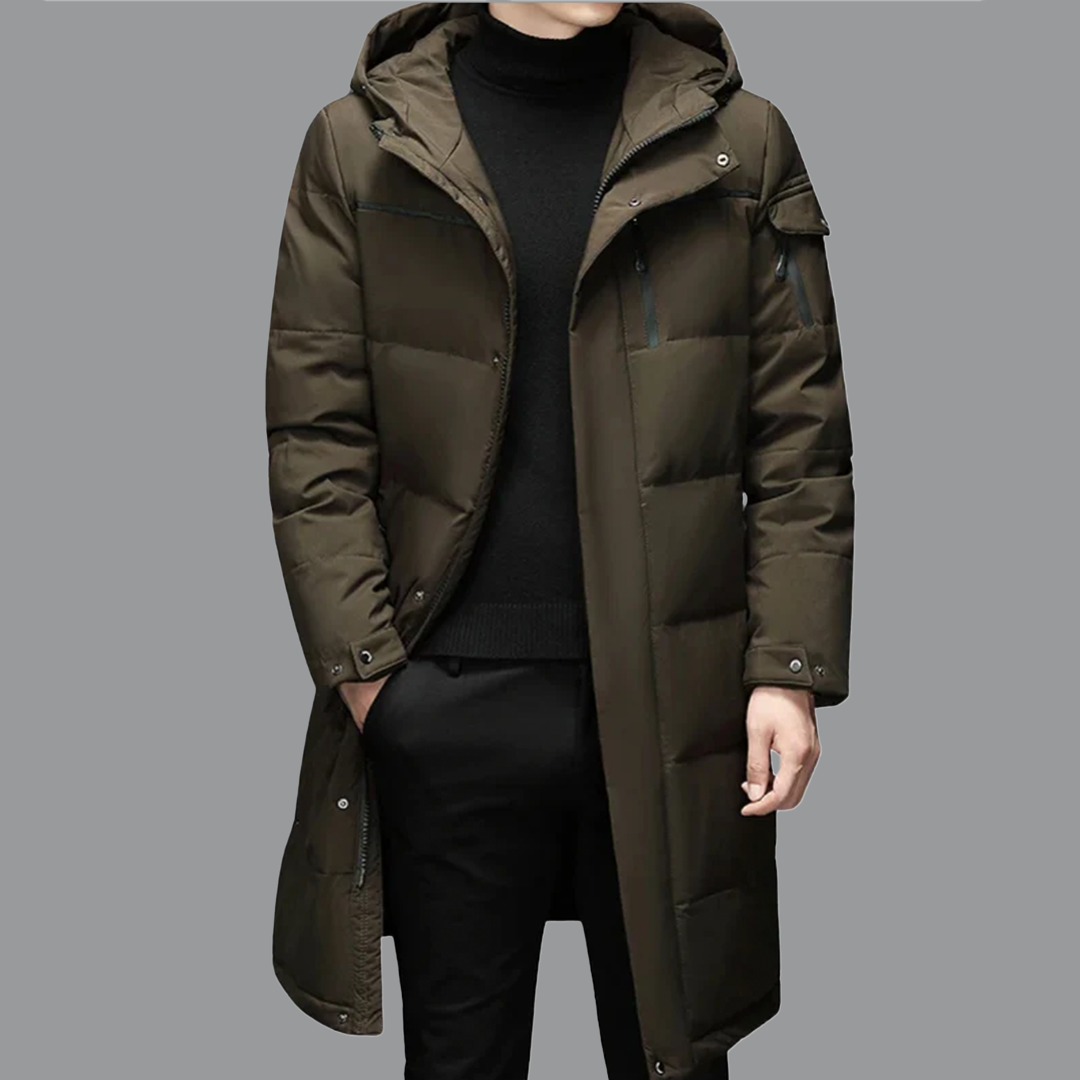 Herren Daunenmantel Warm Isolierend Winter