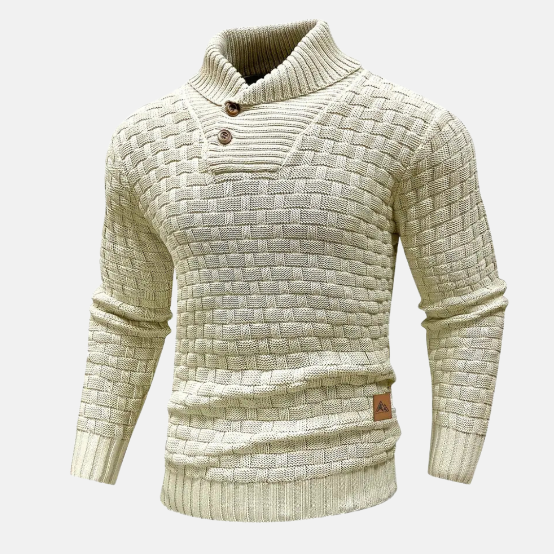 Herren Strickpullover Weich Bequem