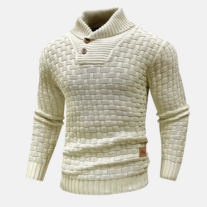 Herren Strickpullover Weich Bequem