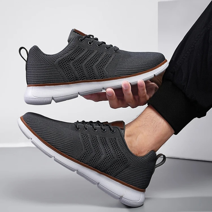 Herren Sneaker Atmungsaktives Mesh Leicht