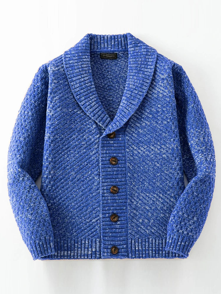 Herren Strickpullover V-Ausschnitt Retro Chic - Norvielle