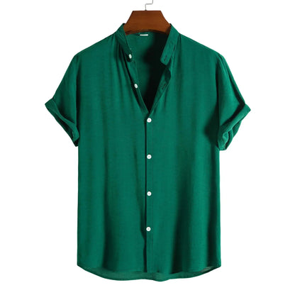 Herren Hemd Baumwolle Elegant Slim Fit