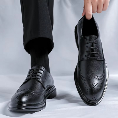 Herrenschuhe Klassisch Flügelspitze e Business Schuhe