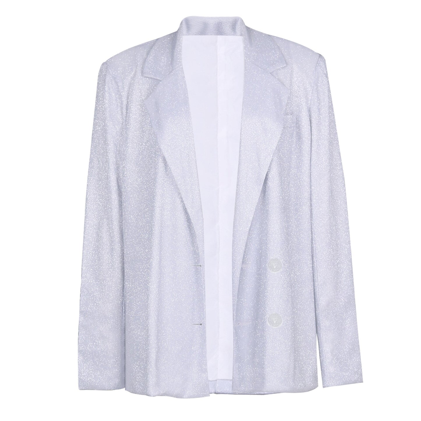 Damen Glitzer Outfit Set Blazer Hose