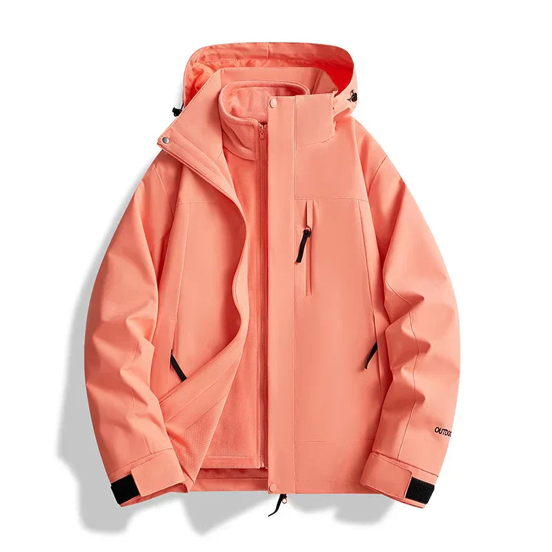 Herren Winterjacke Warme Wasserfeste Kapuze