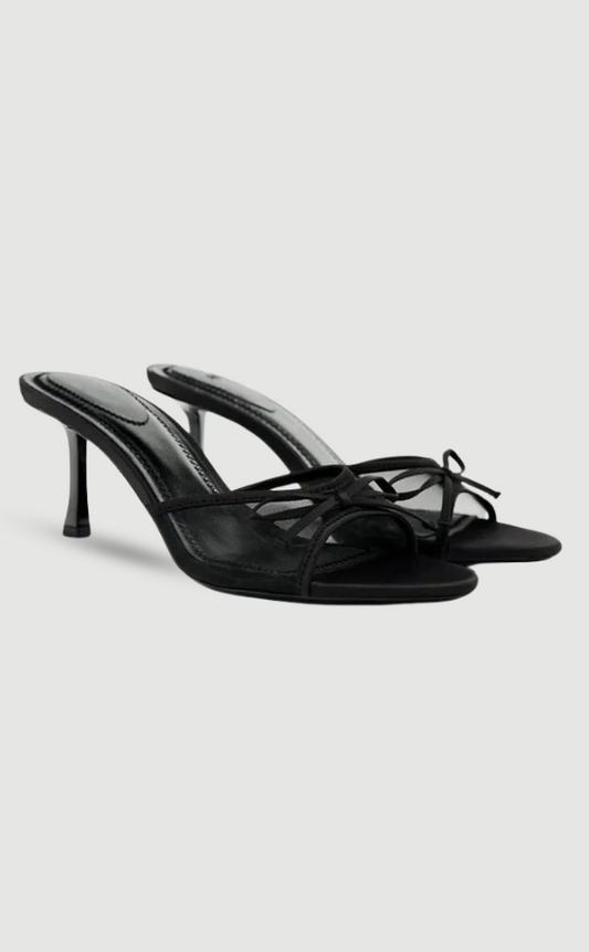 Damen Absatzschuhe Mittelhoher Absatz Schwarz - Norvielle