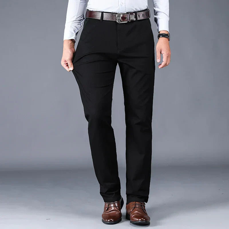 Herren Anzughosen Slim Fit Schlanke Qualität