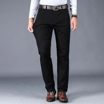 Herren Anzughosen Slim Fit Schlanke Qualität