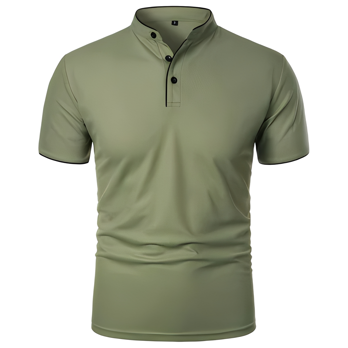 Herren Polo Shirt Leicht Modern Sommerweiß