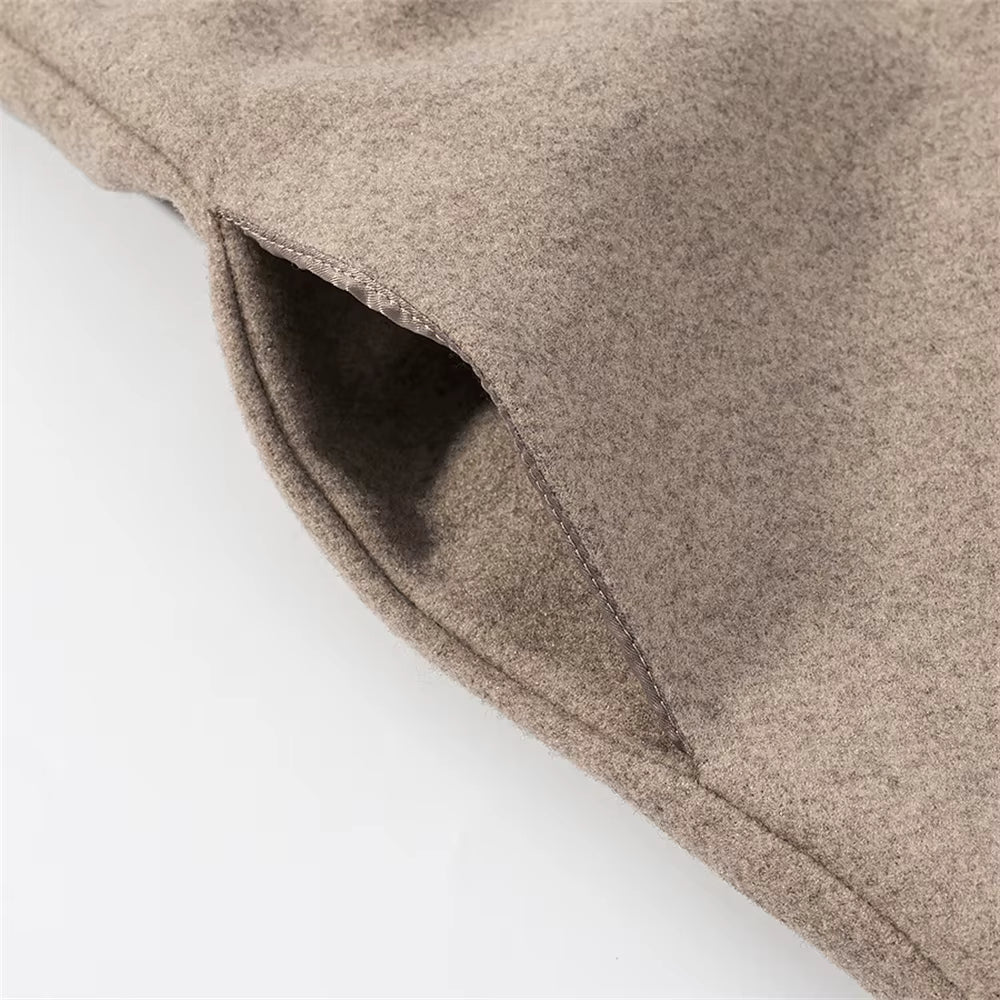 Damen Oversized Jacke Doppelreihig