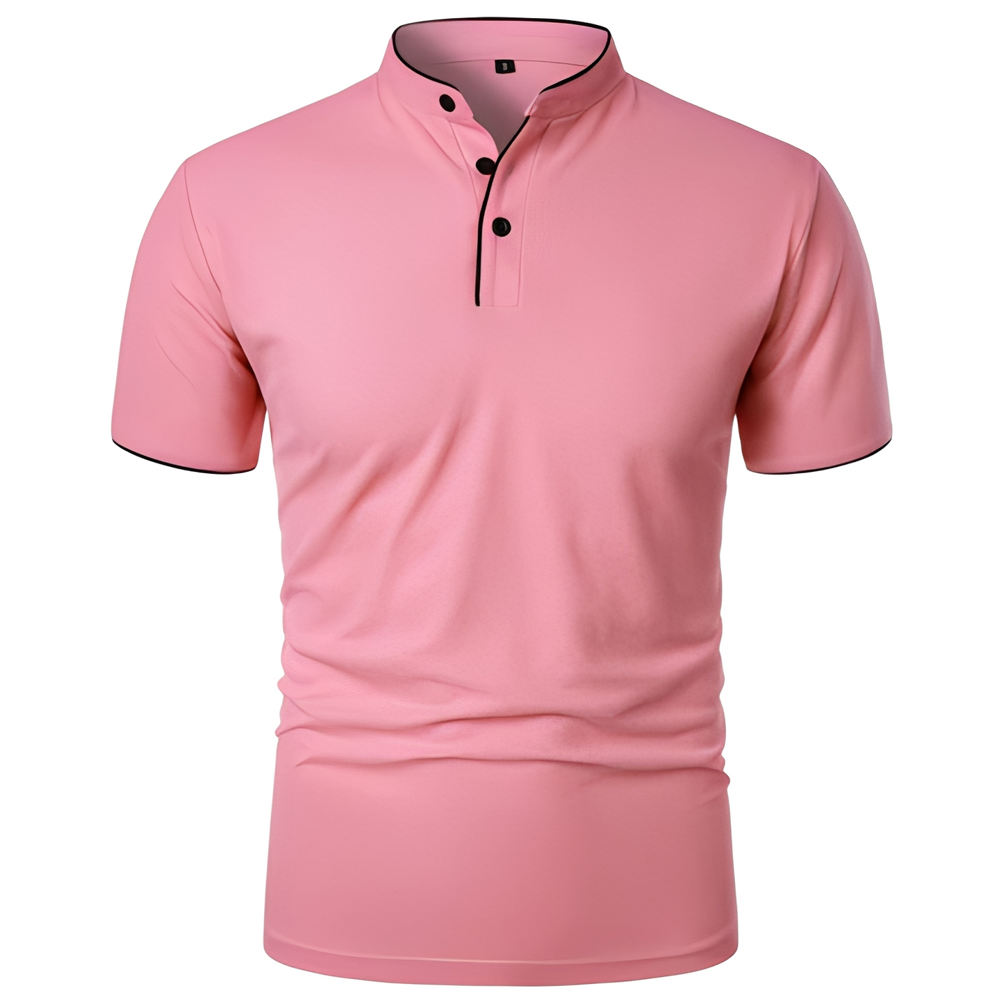 Herren Polo Shirt Leicht Modern Sommerweiß