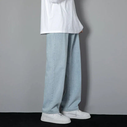 Herren Relaxed Fit Jeans Weitbein
