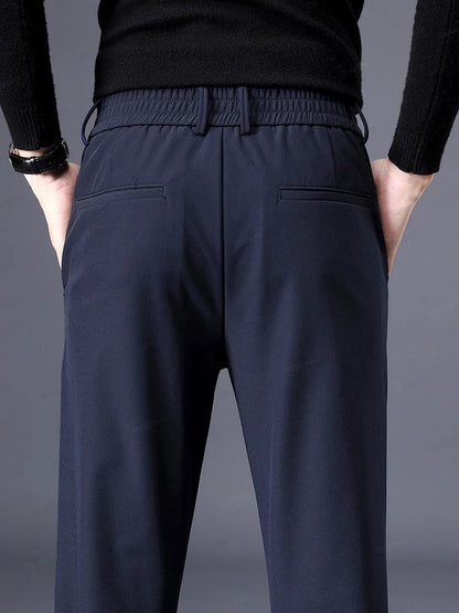 Herren Slim-Fit-Hose Modern Schmal