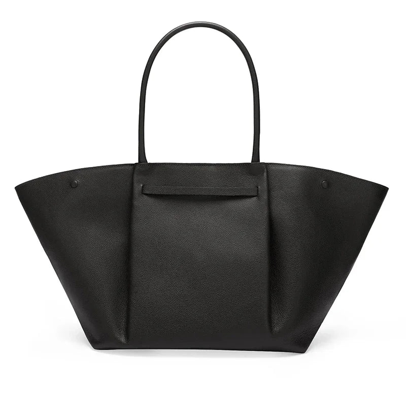 Große Einkaufstasche Elegant Leder