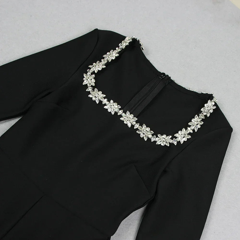 Damen Jumpsuit mit Nackendetail Elegant