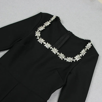 Damen Jumpsuit mit Nackendetail Elegant
